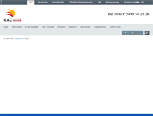 Tablet Screenshot of gac.nl
