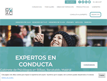 Tablet Screenshot of gac.com.es